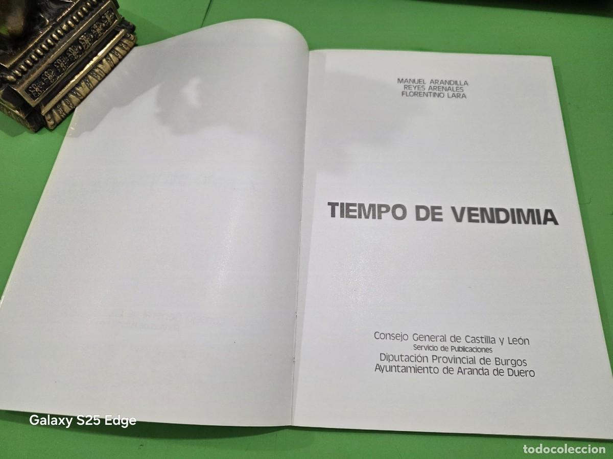 Libros de segunda mano: &rdquo;&rdquo;TIEMPO DE VENDIMIA&rdquo;&rdquo;...MANUEL ARANDILLA Y OTROS...1982... - Foto 6