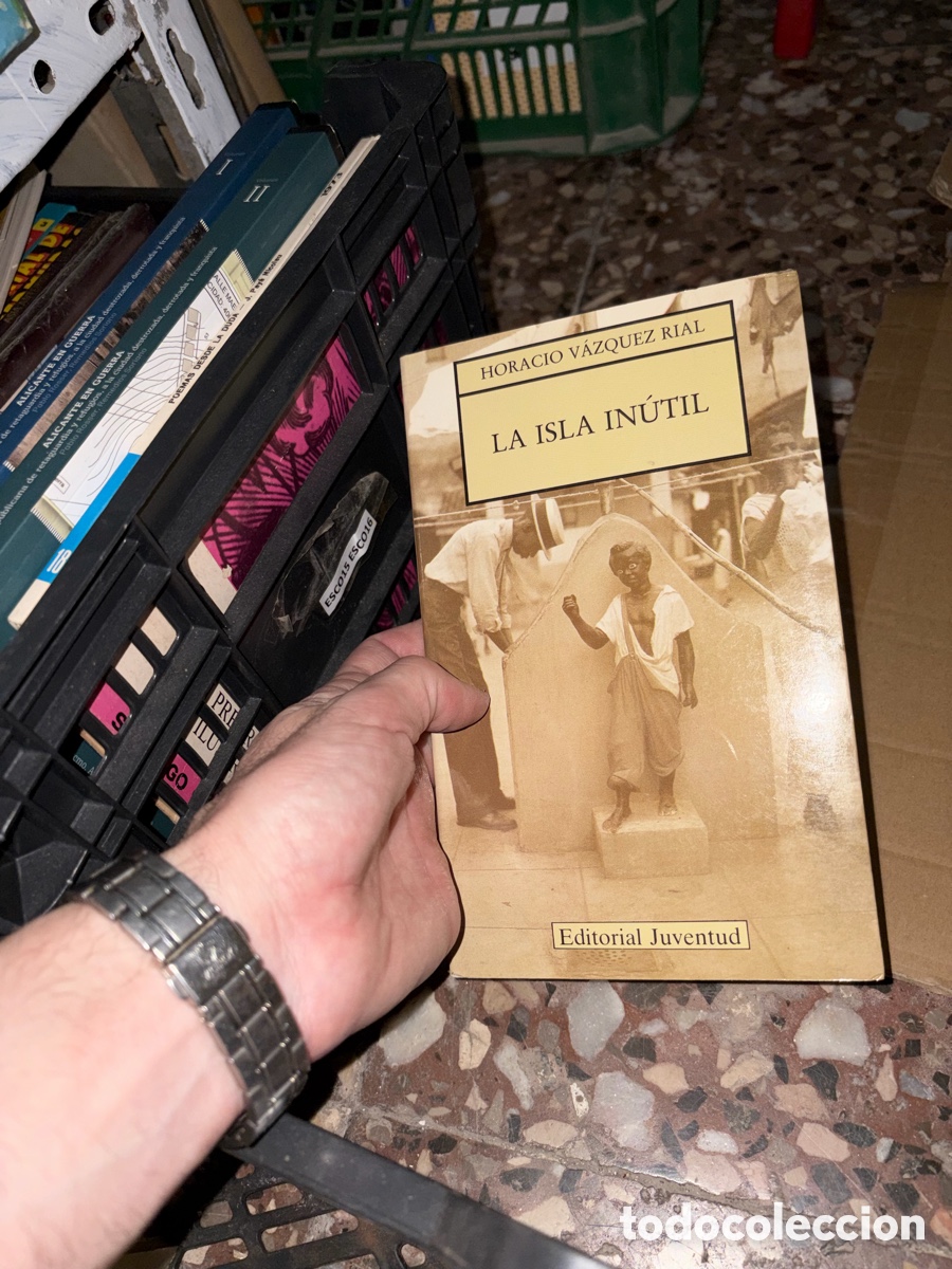 Libros de segunda mano: Esco15 HORACIO V&Aacute;ZQUEZ RIAL LA ISLA IN&Uacute;TIL Editorial Juventud