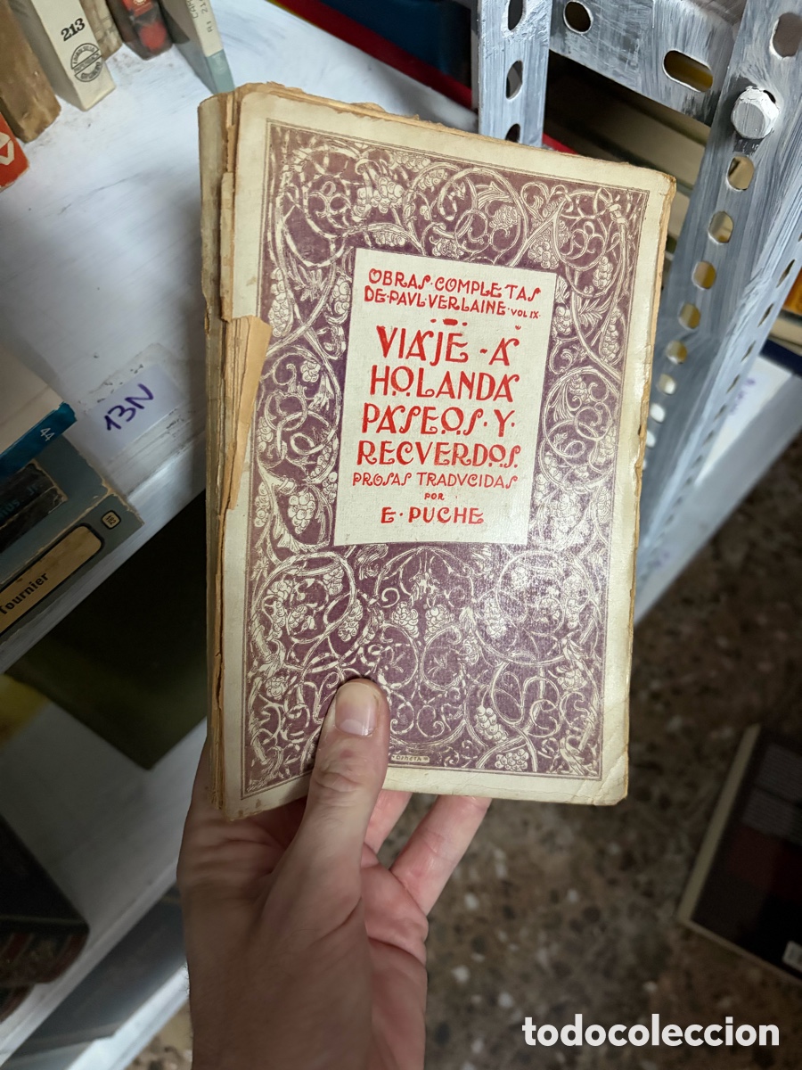 Libros de segunda mano: 13N Viaje a Holanda, paseos y recuerdos - Verlaine, Paul