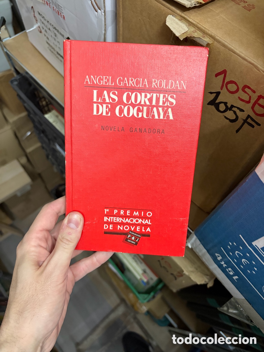 Libros de segunda mano: 105F ANGEL GARCIA ROLDAN LAS CORTES DE COGUAYA NOVELA GANADORA