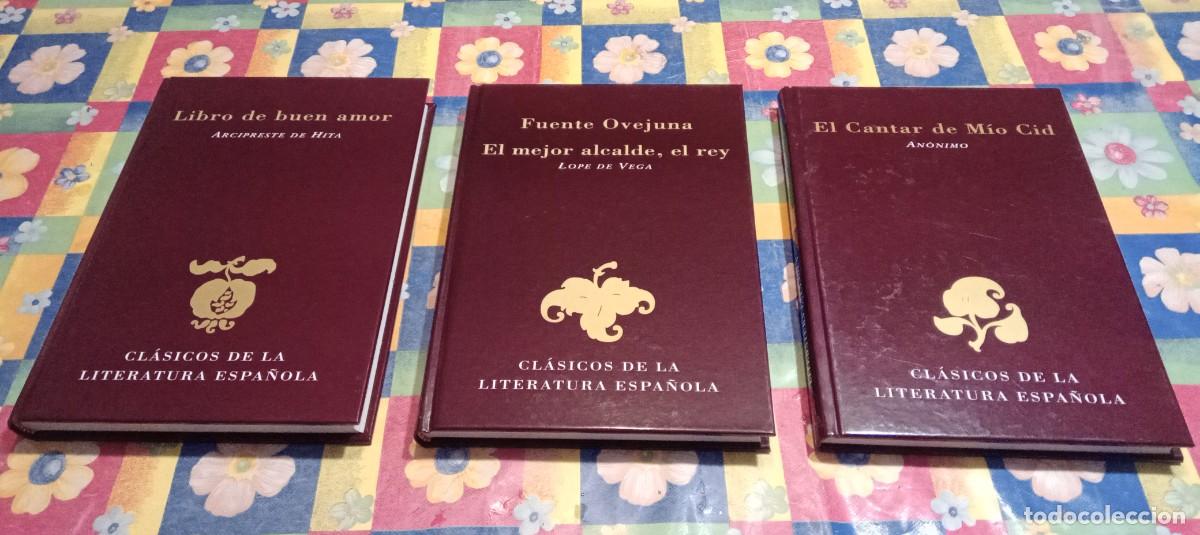 Libros de segunda mano: A elegir : Clasicos Literatura Espa&ntilde;ola - Buen amor- Fuente Ovejuna - Mio Cid