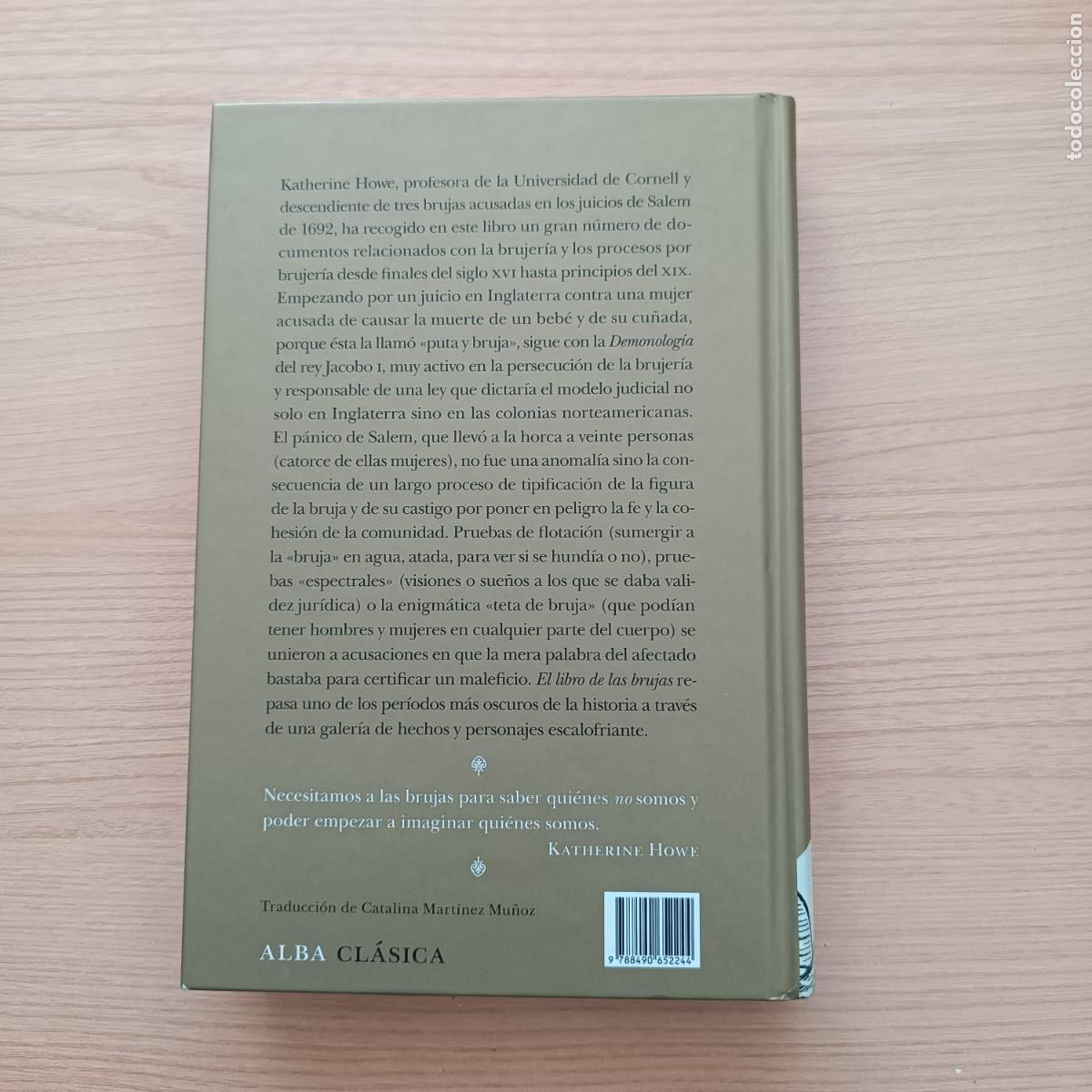 Libros de segunda mano: El libro de las brujas - Katherine Howe (ed.). Alba - Foto 2