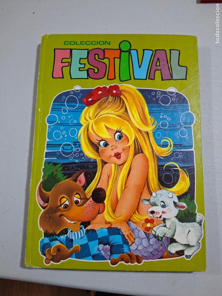 Libros de segunda mano: la sirenita CUENTOS. COLECCI&Oacute;N FESTIVAL N&Uacute;MERO 3. EDICIONES GARZA. A&Ntilde;O 1983. CARTON&Eacute;
