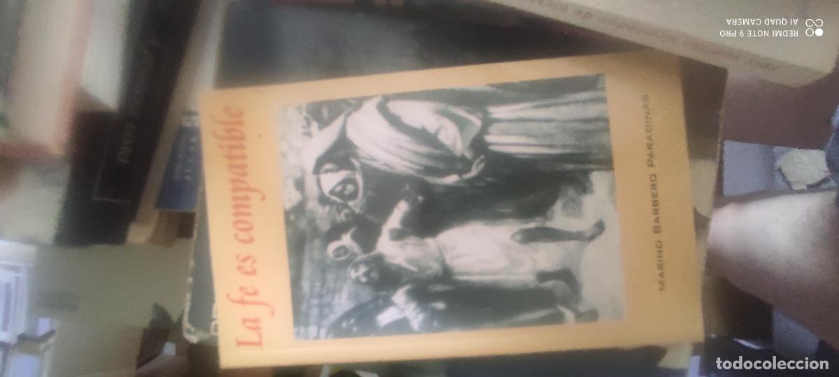 Libros de segunda mano: Marino Barbero.- la fe es compatible