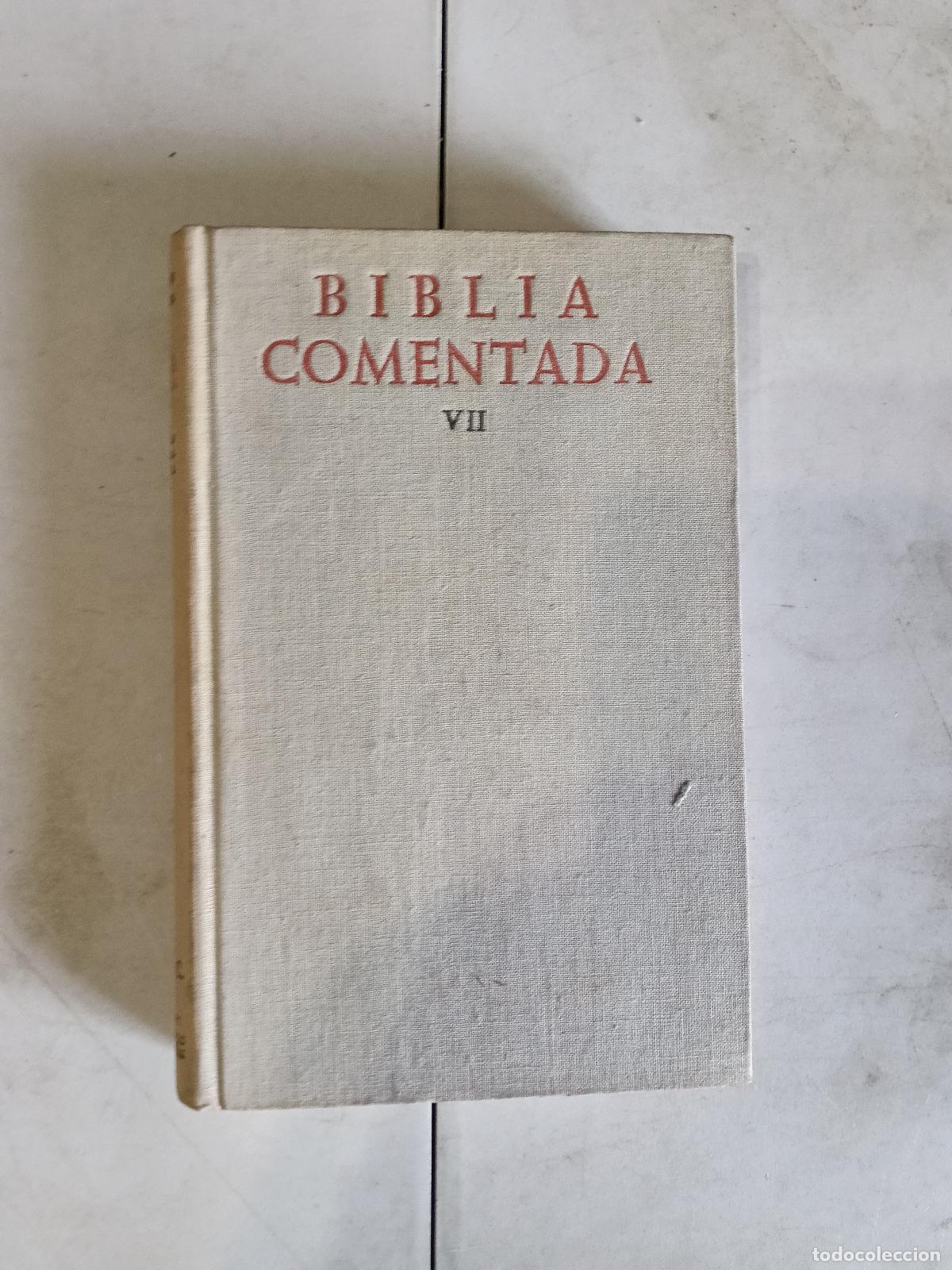 Libros de segunda mano: PROFESORES DE SALAMANCA : BIBLIA COMENTADA VII - EP&Iacute;STOLAS, APOCALIPSIS, &Iacute;NDICES (B.A.C., 1965)