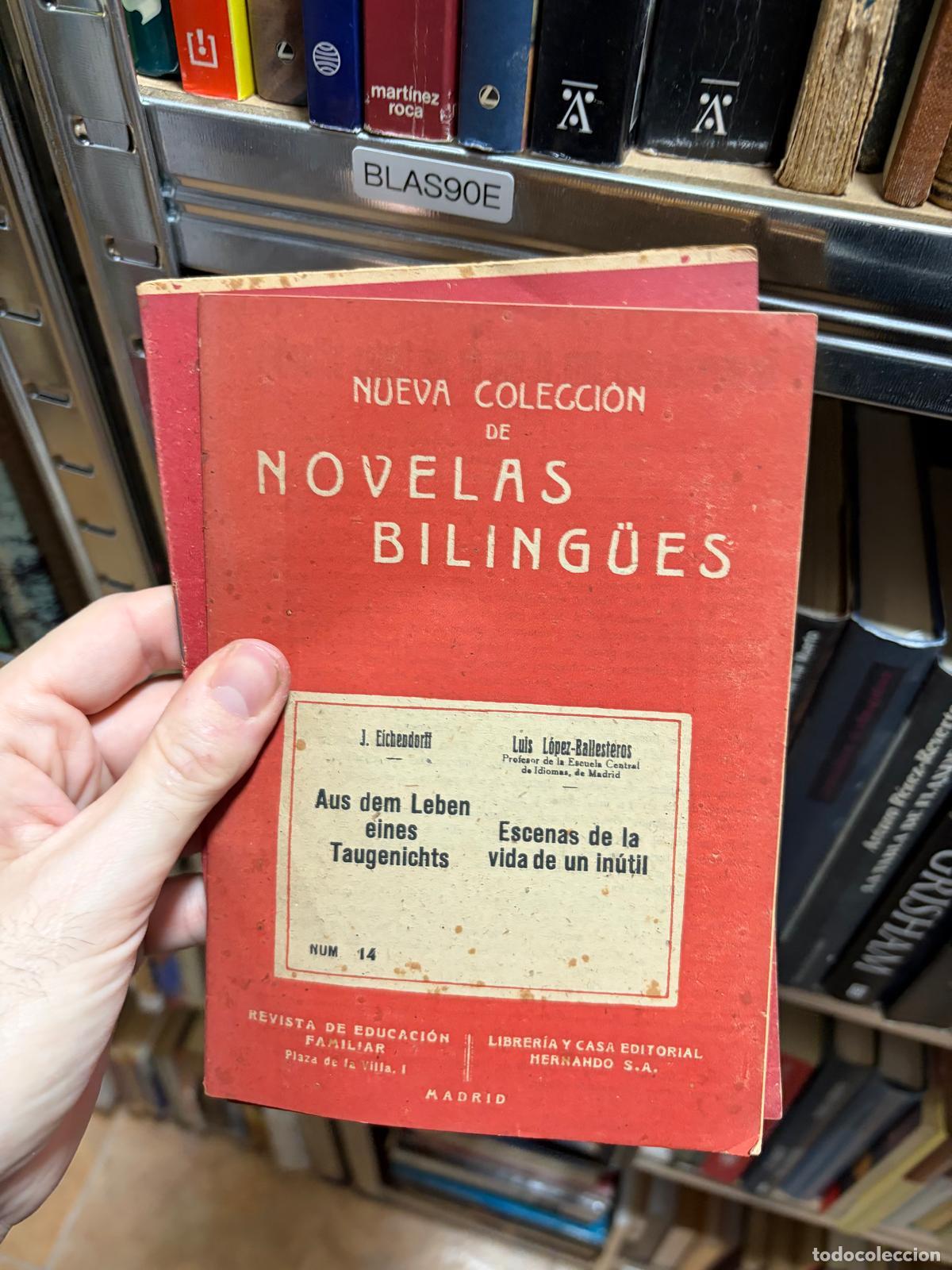 Livros em segunda m&atilde;o: BLAS90E NOVELAS BILING&Uuml;ES NUM. 14 AUS DEM LEBEN EINES TAUGENICHTS / ESCENAS DE LA VIDA DE UN IN&Uacute;TIL
