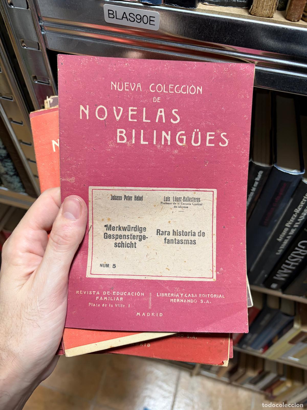 Libros de segunda mano: BLAS90E MERKW&Uuml;RDIGE GESPENSTERGESCHICHT / RARA HISTORIA DE FANTASMAS Johann Peter Hebel Nueva Colecc