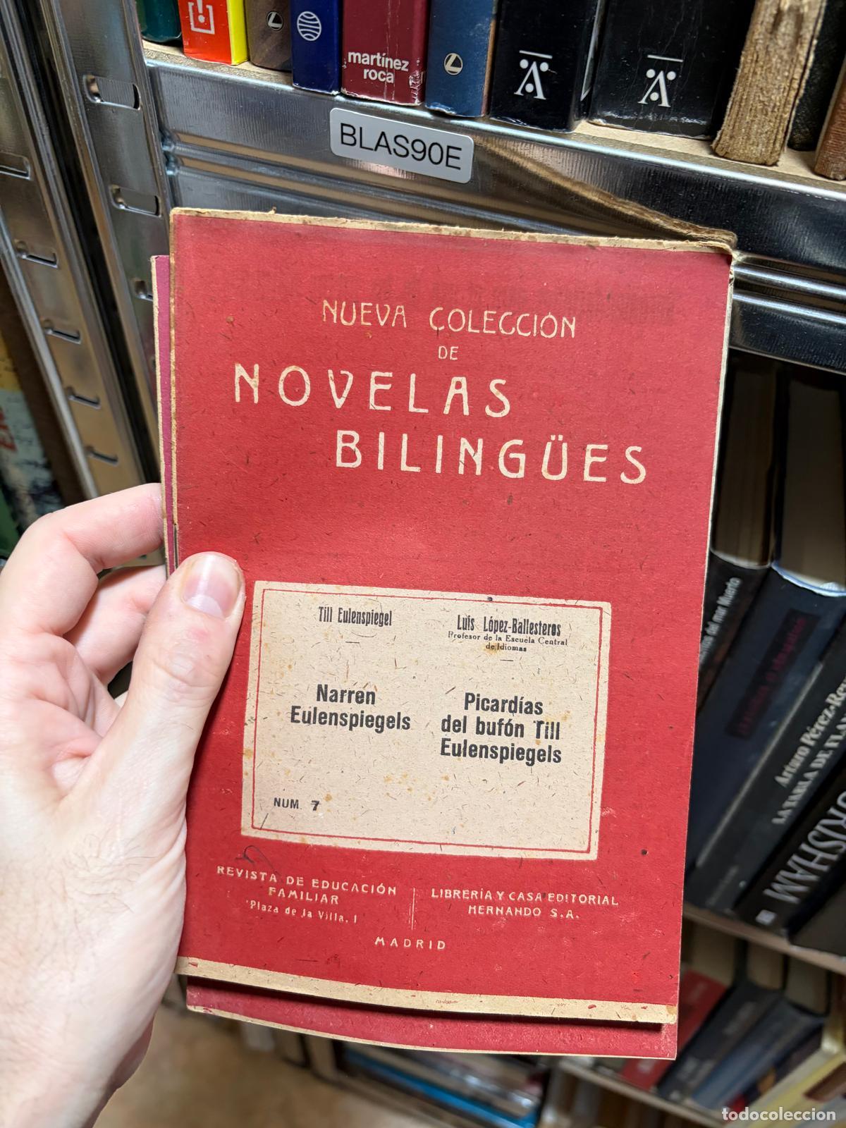 Second hand books: BLAS90E NARREN EULENSPIEGELS / PICARD&Iacute;AS DEL BUF&Oacute;N TILL EULENSPIEGELS Till Eulenspiegel Nueva Colecc