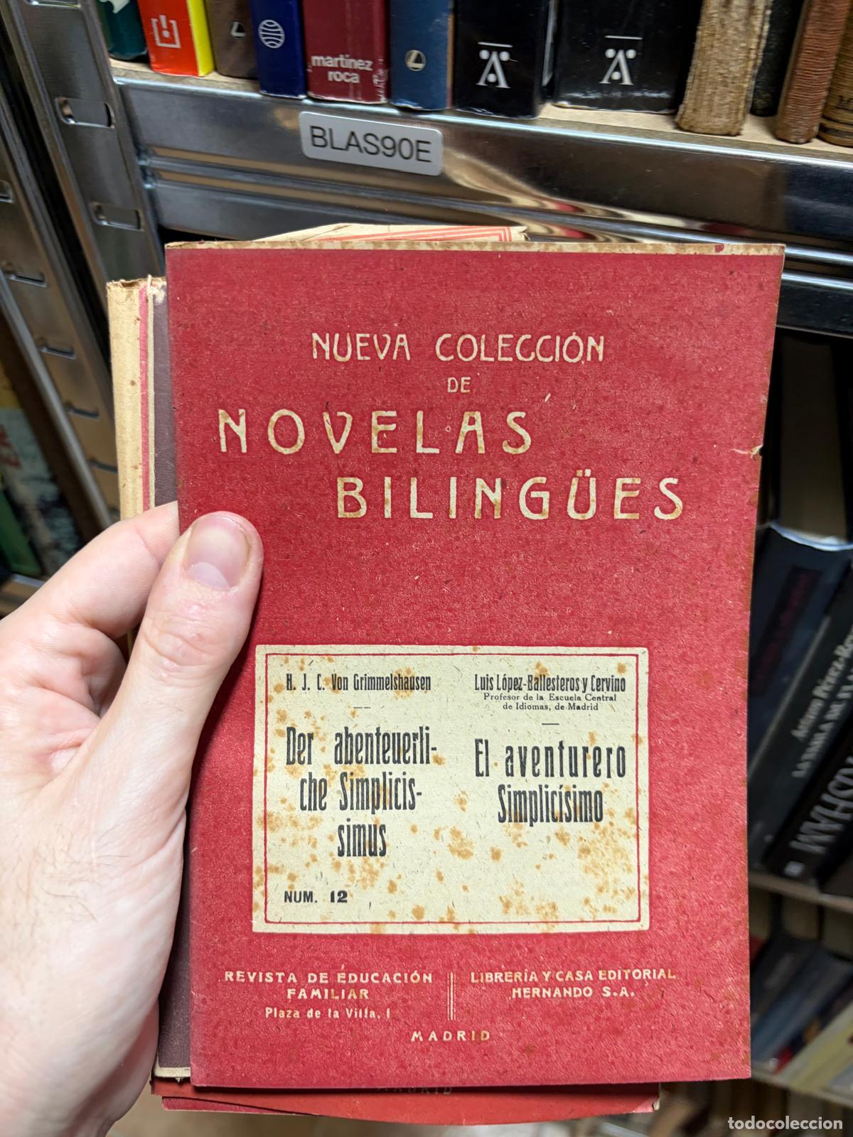 Second hand books: BLAS90E DER ABENTEUERLICHE SIMPLICISSIMUS / EL AVENTURERO SIMPL&Iacute;SIMO H. J. C. von Grimmelshausen Nue