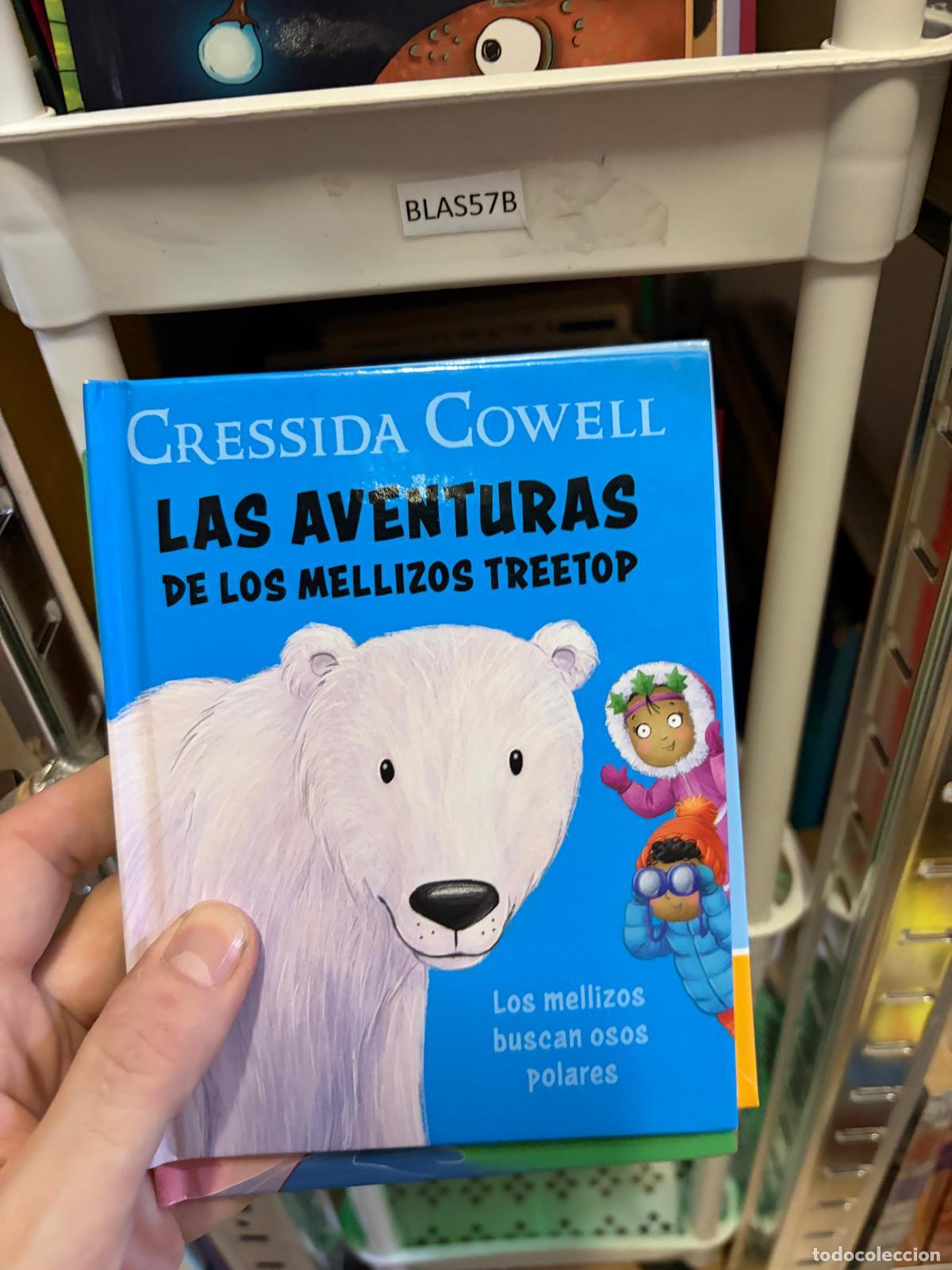 Libros de segunda mano: BLAS57B &mdash; Las aventuras de los mellizos Treetop &mdash; Los mellizos buscan osos polares &mdash; Cressida Cowell
