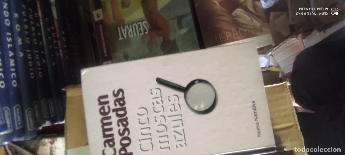 Libros de segunda mano: CARMEN POSADAS. CINCO MOSCAS AZULES