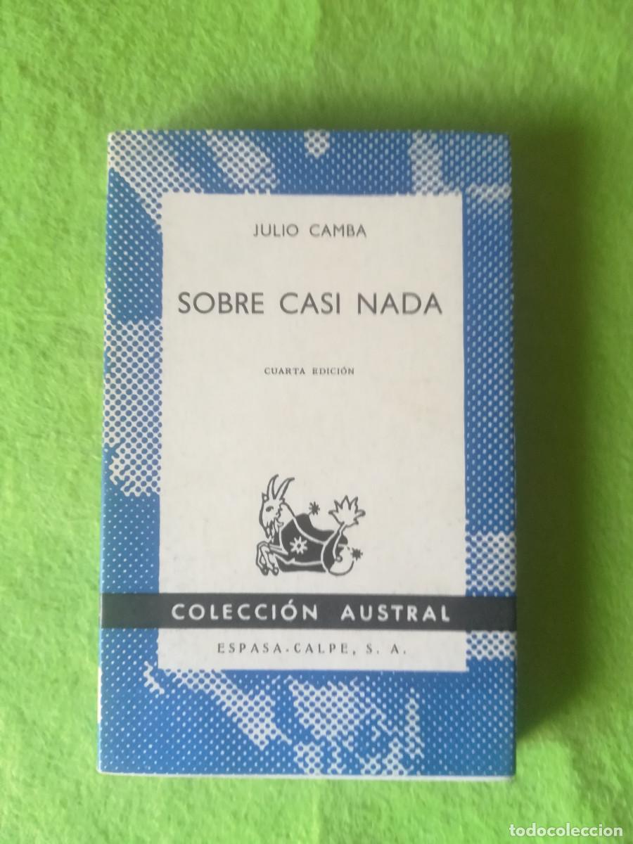 Libri di seconda mano: Sobre casi nada Julio Camba espasa calpe 1971