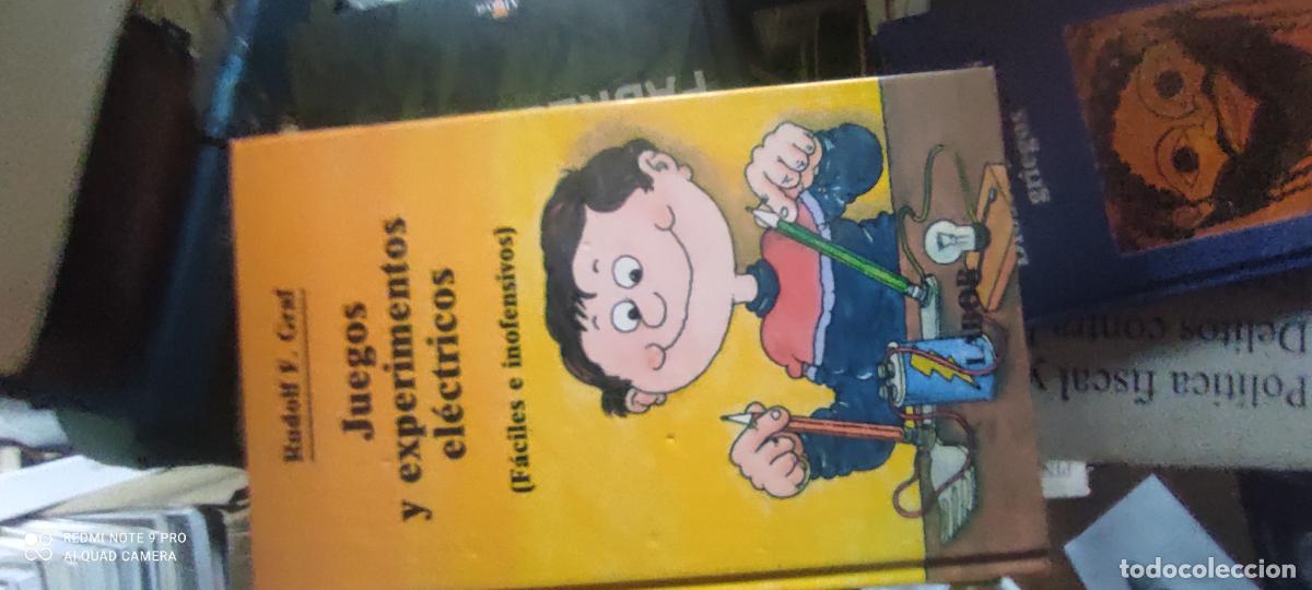 Gebrauchte B&uuml;cher: Juegos y experimentos el&eacute;ctricos. Rudolf F. Garf