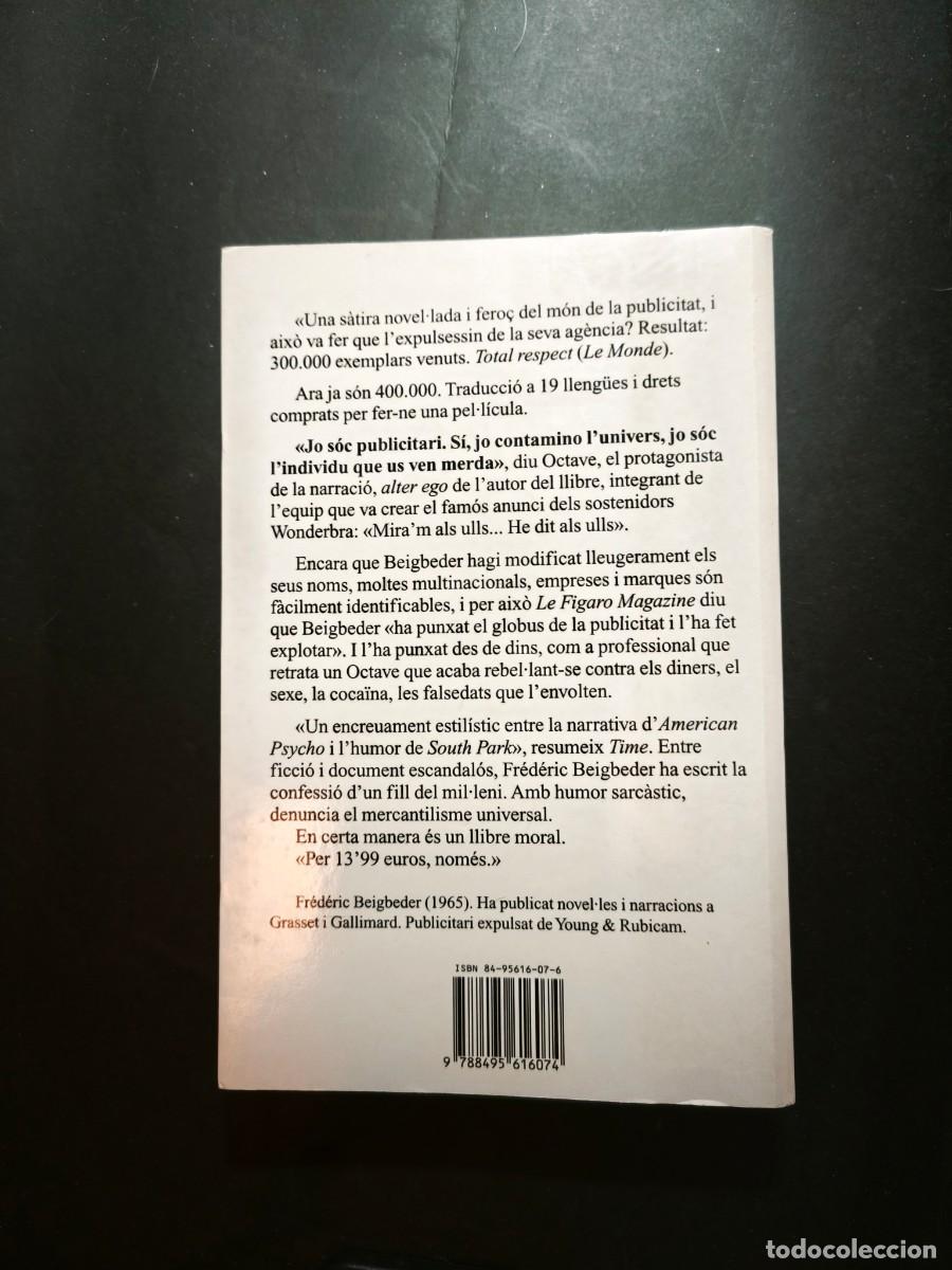 Libros de segunda mano: 1399&euro; - Fr&eacute;d&eacute;ric Beigbeder - Foto 2