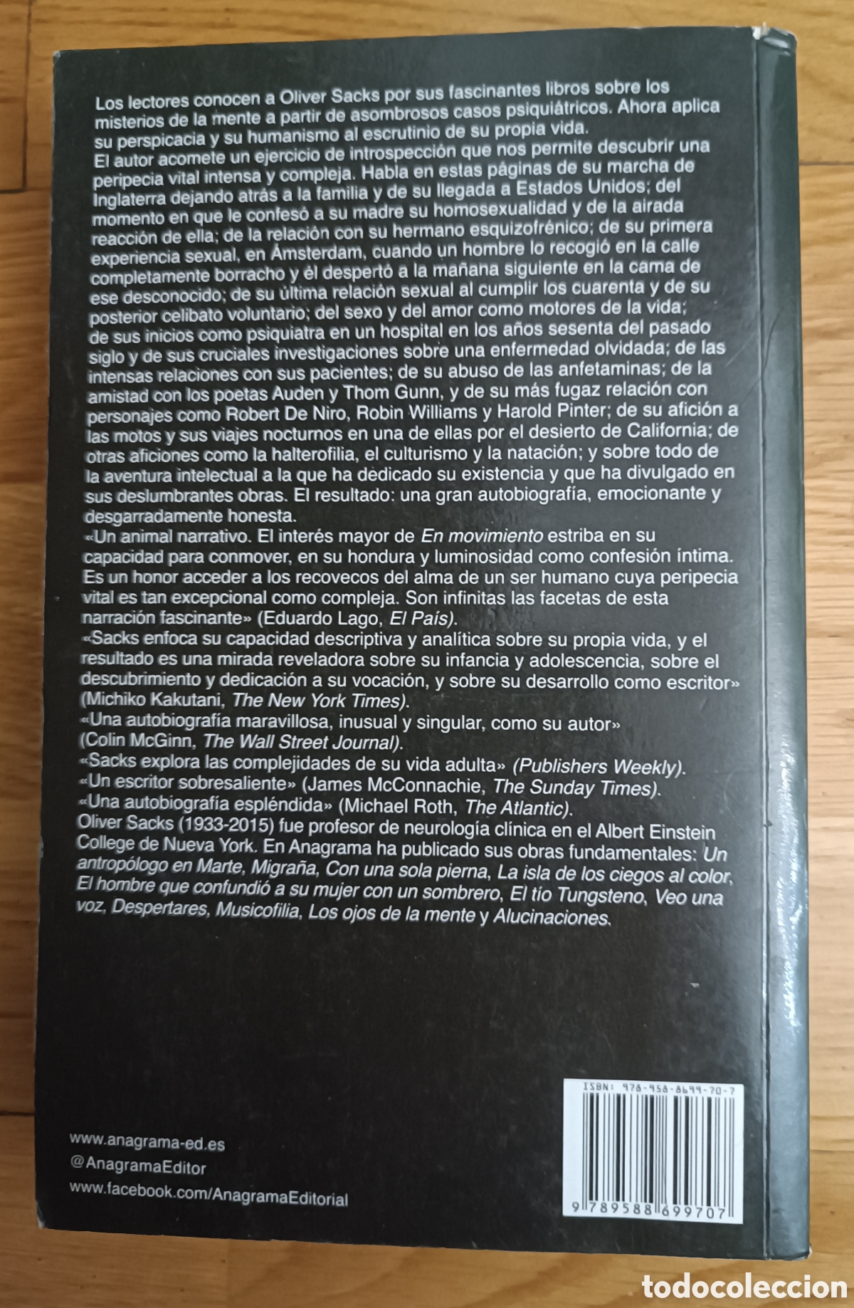Libros de segunda mano: En movimiento. Una vida. - Foto 2
