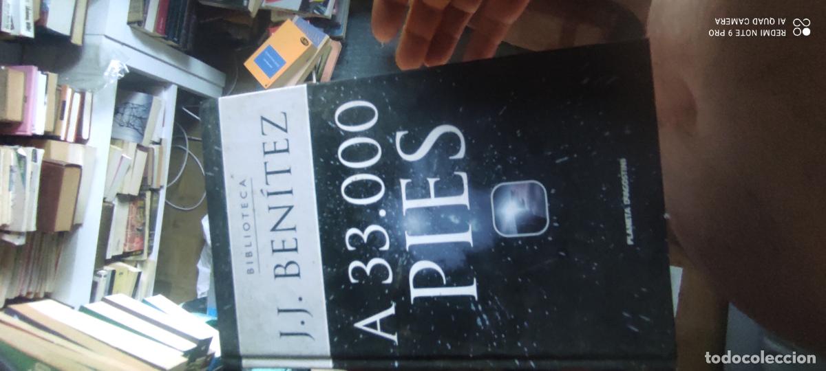 Libros de segunda mano: A 33.000 PIES - J.J. BEN&Iacute;TEZ Biblioteca Planeta DeAgostini a&ntilde;o 2000 tapa dura 33000