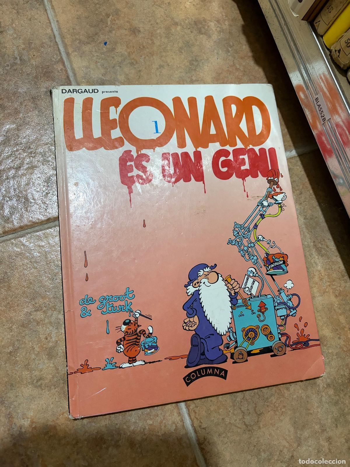 Libros de segunda mano: BLAS52B LEONARD ES UN GENIO! N&ordm; 1 de Groot y Stark Columna