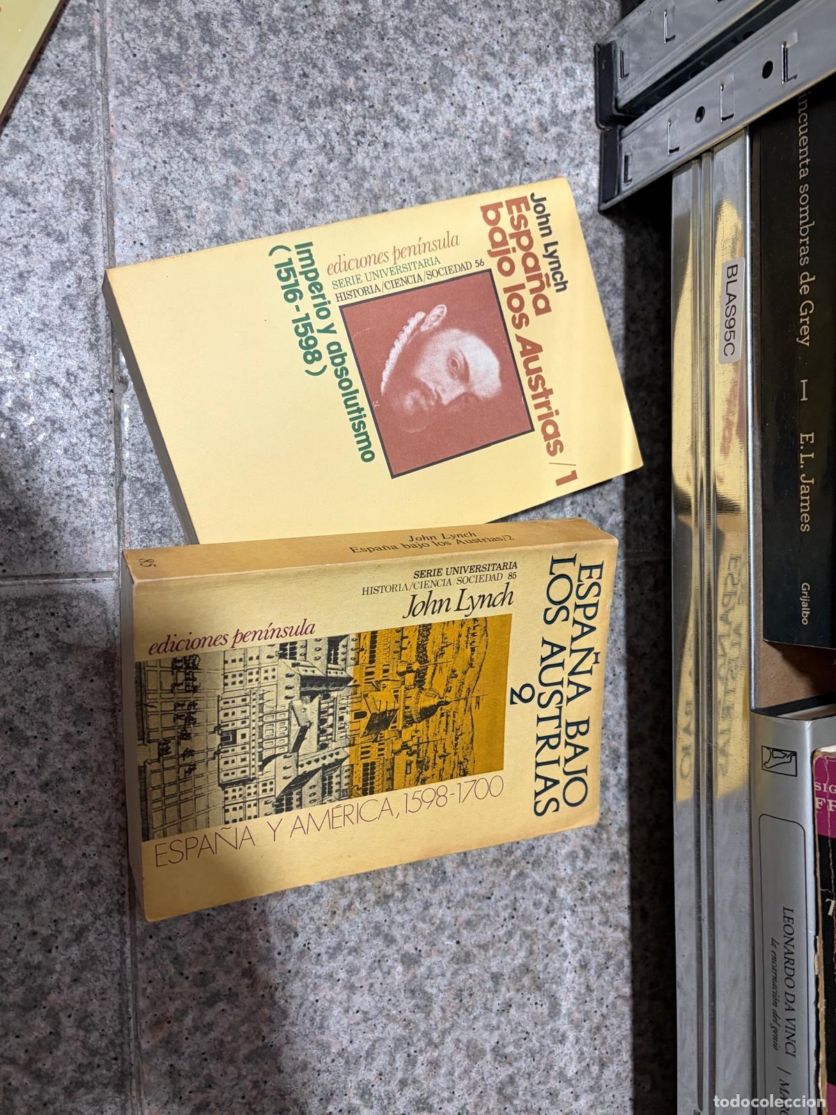 Libros de segunda mano: BLAS95C ESPA&Ntilde;A BAJO LOS AUSTRIAS 1 Y 2 John Lynch Ediciones Pen&iacute;nsula