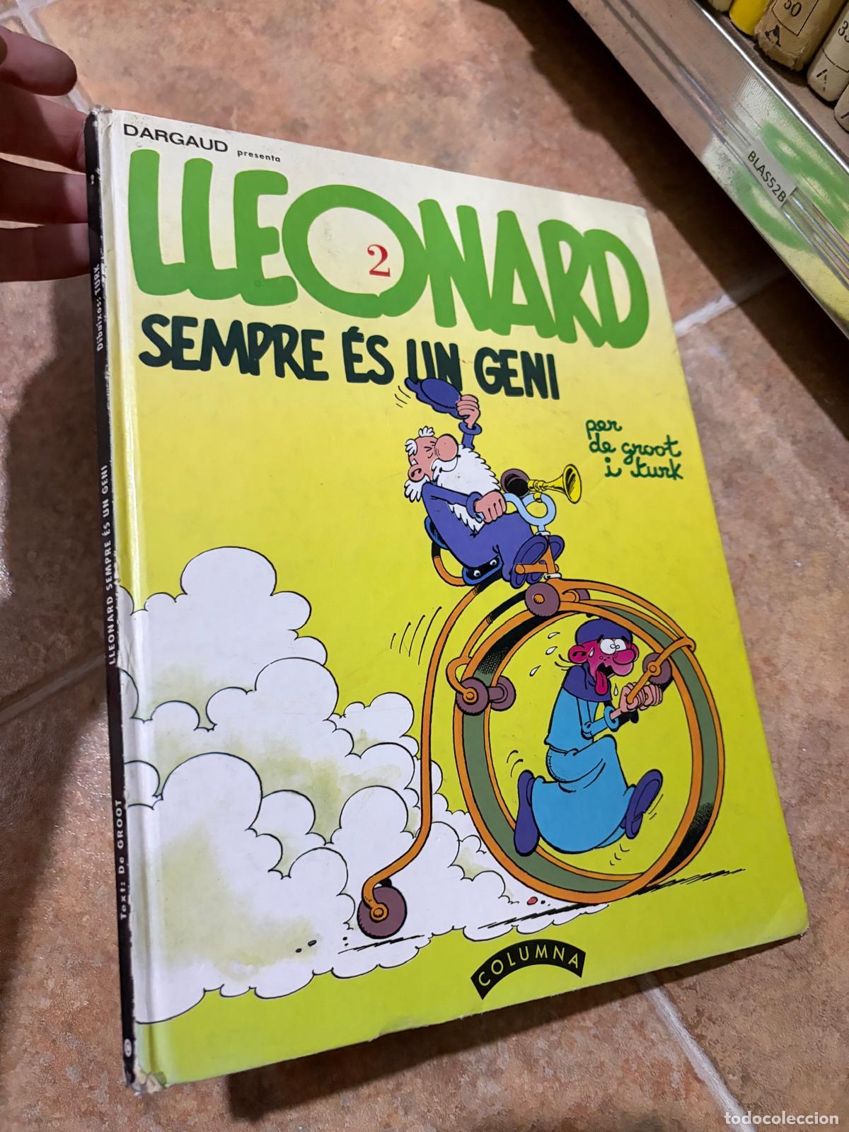 Libros de segunda mano: BLAS52B LEONARD 2 SEMPRE &Eacute;S UN GENI De Groot y Turk Columna