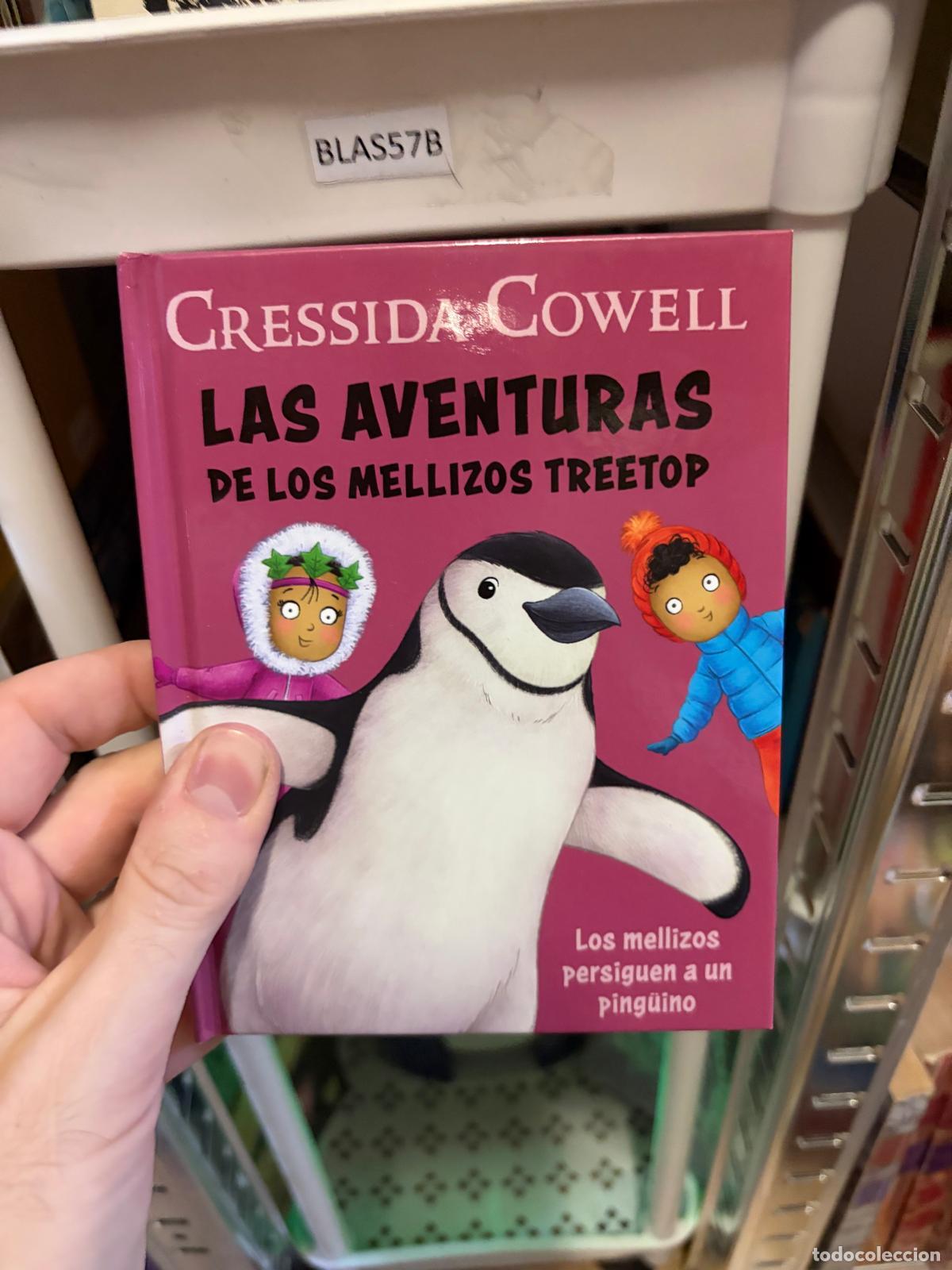 Libros de segunda mano: BLAS57B LAS AVENTURAS DE LOS MELLIZOS TREETOP. LOS MELLIZOS PERSIGUEN A UN PING&Uuml;INO Cressida Cowell
