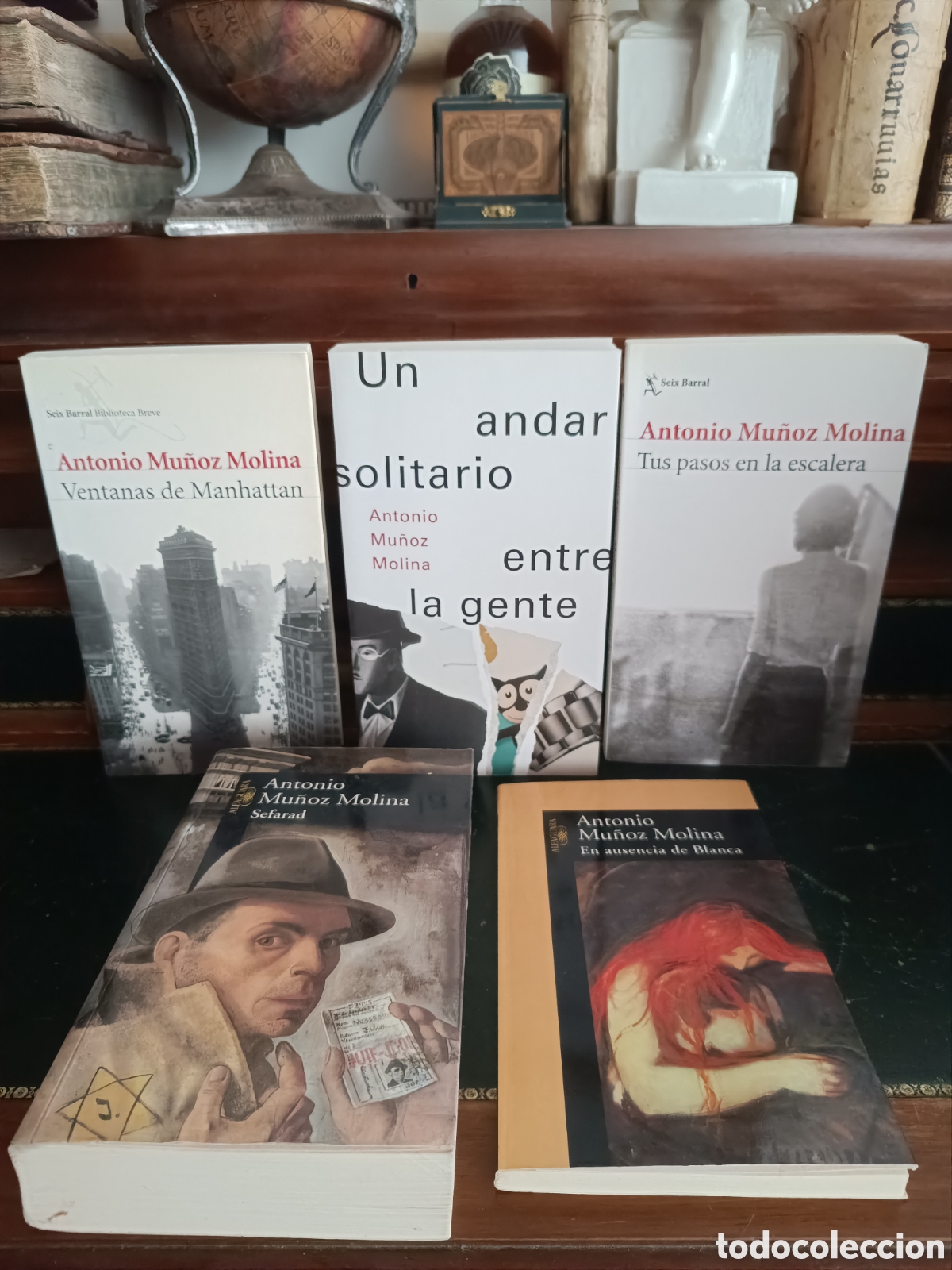 Libros de segunda mano: ANTONIO MU&Ntilde;OZ MOLINA- LOTE DE 5 LIBROS SEIX BARRAL / ALFAGUARA- EXCELENTE ESTADO.