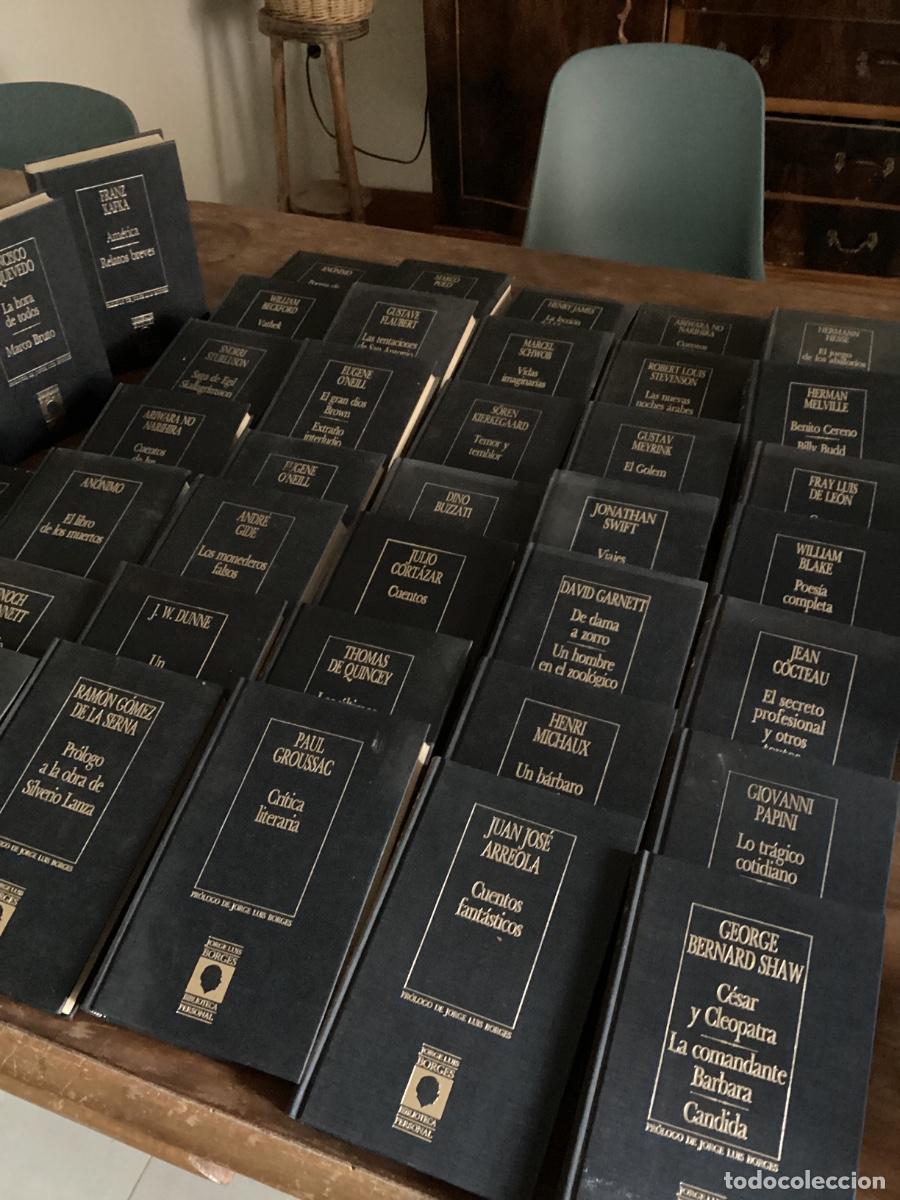 Libros de segunda mano: LOTE 37 TITULOS BIBLIOTECA PERSONAL JORGE LUIS BORGES. ORBIS.