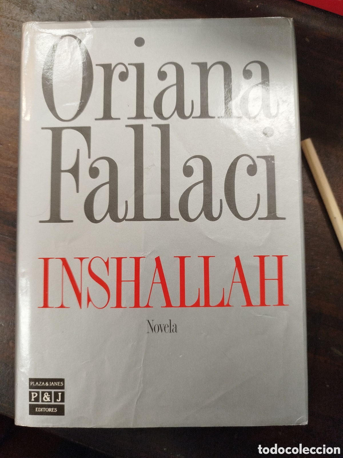 Libros de segunda mano: INSHALLAH - ORIANA FALLACI, PLAZA & JANES