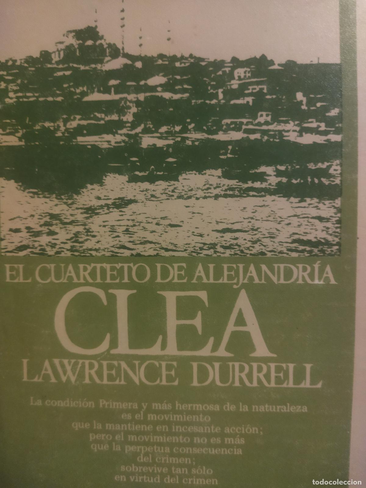 Libros de segunda mano: El cuarteto de Alejandr&iacute;a clea