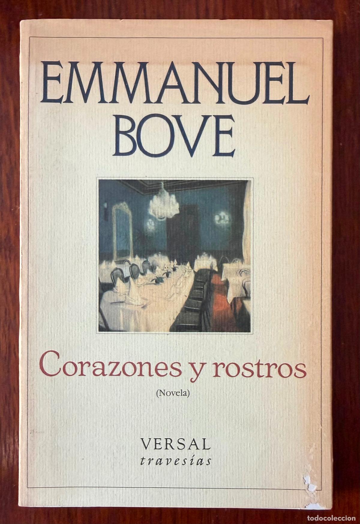 Libros de segunda mano: CORAZONES Y ROSTROS - EMMANUEL BOVE