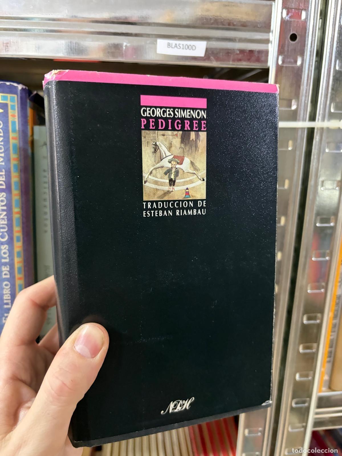 Libros de segunda mano: BLAS100D PEDIGREE Georges Simenon Ediciones B Colecci&oacute;n Narradores de Hoy