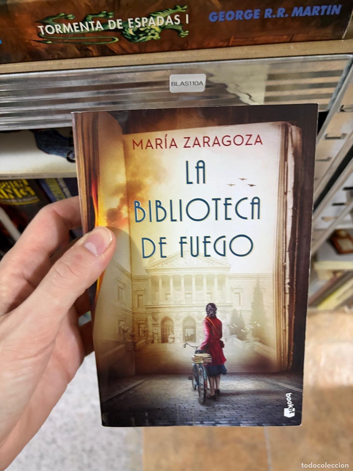 Libros de segunda mano: BLAS110A La biblioteca de fuego Mar&iacute;a Zaragoza