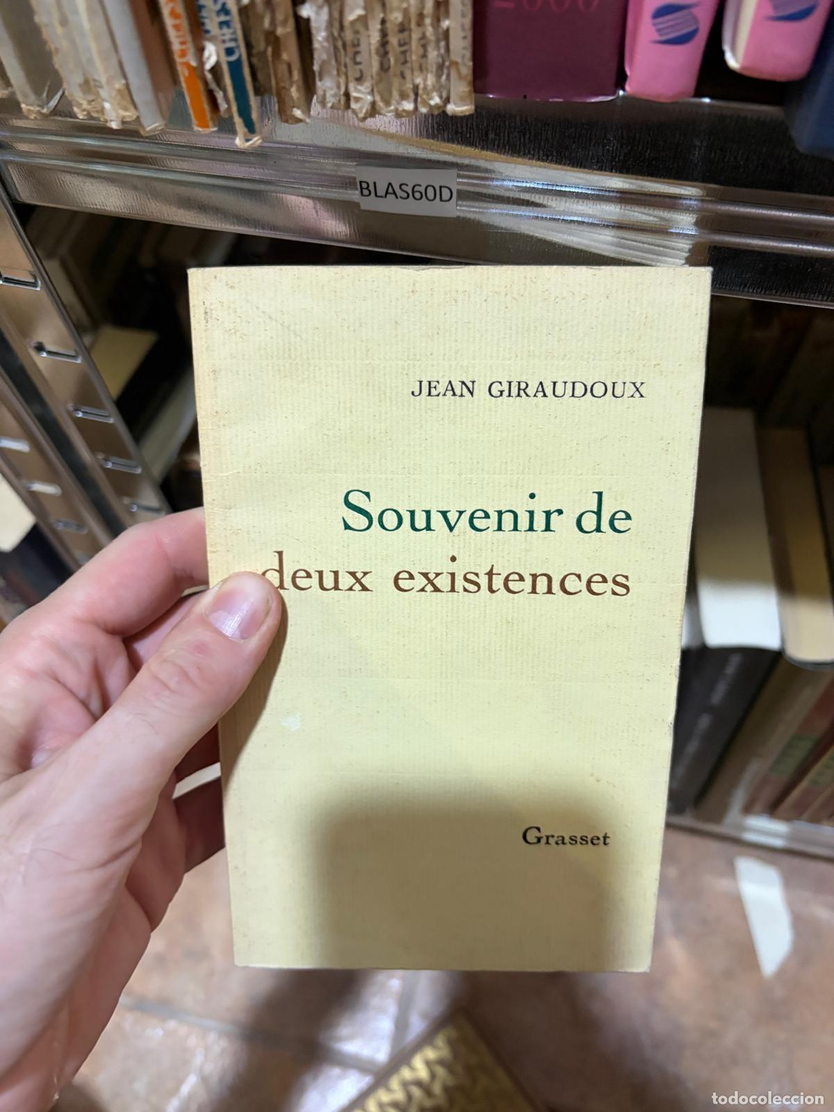 Libros de segunda mano: BLAS60D SOUVENIR DE DEUX EXISTENCES Jean Giraudoux Grasset