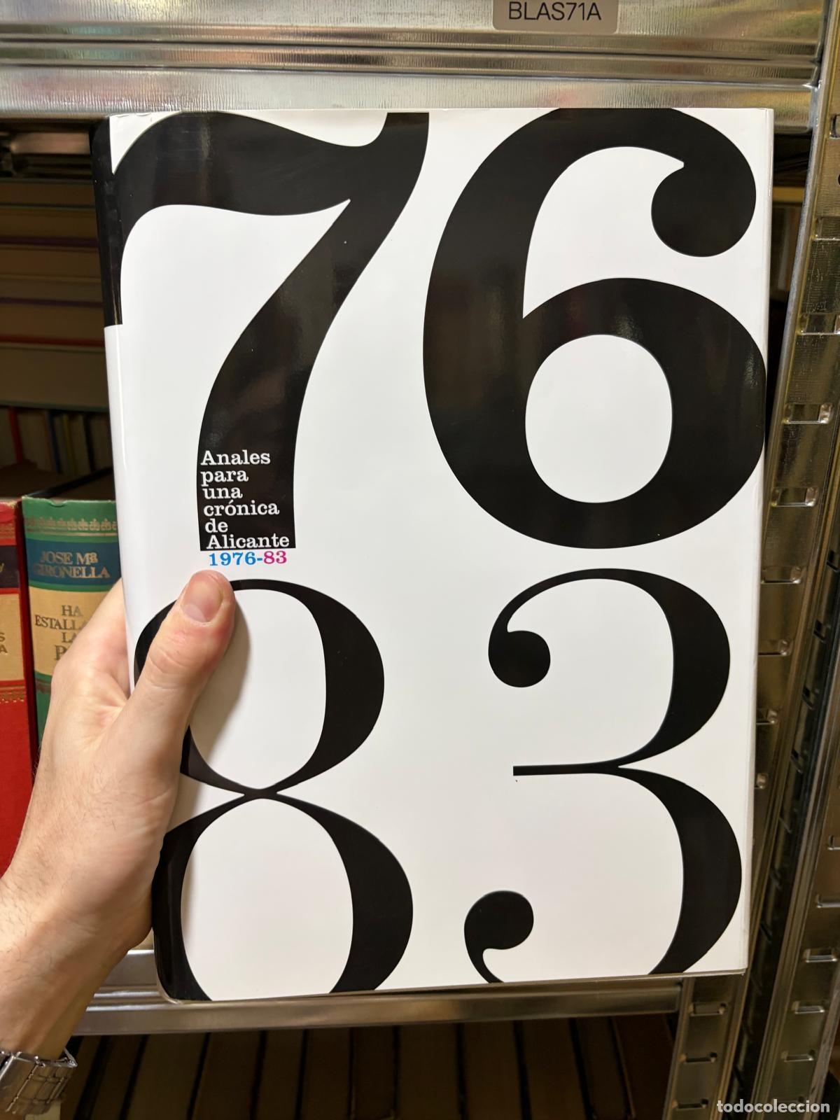 Libros de segunda mano: BLAS71A ANALES PARA UNA CR&Oacute;NICA DE ALICANTE 1976-83
