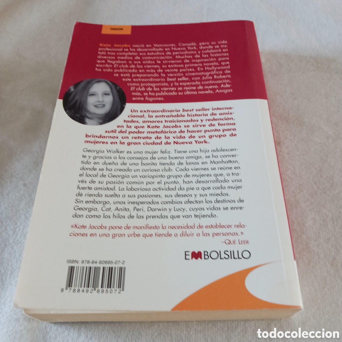 Libros de segunda mano: El Club de los Viernes de Kate Jacobs - Foto 4