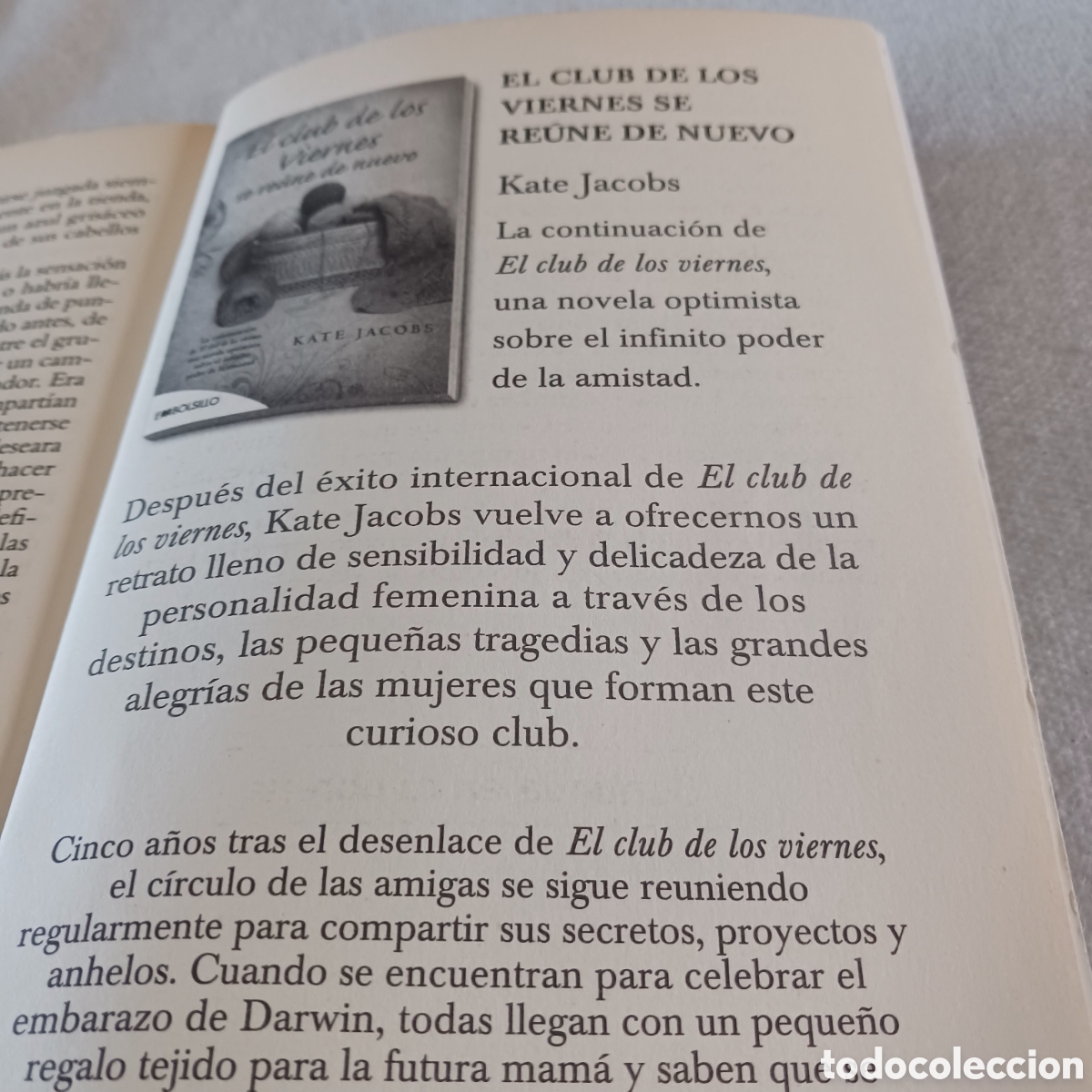 Libros de segunda mano: El Club de los Viernes de Kate Jacobs - Foto 10