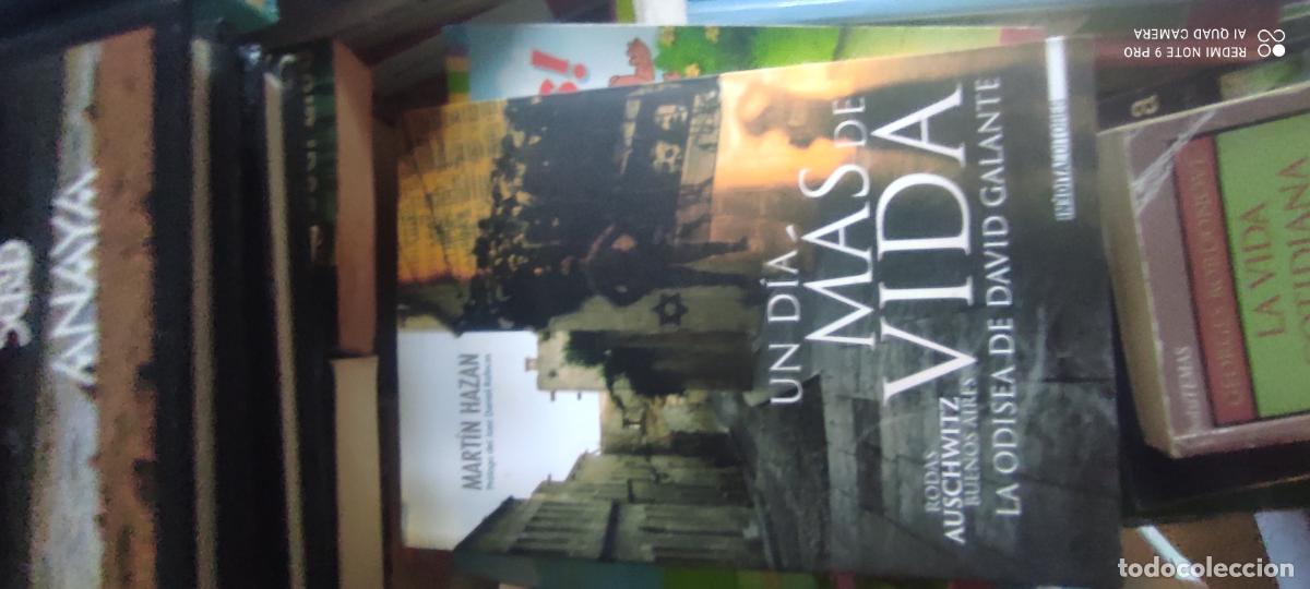 Libros de segunda mano: UN D&Iacute;A M&Aacute;S DE VIDA. LA ODISEA DE DAVID GALANTE. Mart&iacute;n Hazan. In&eacute;dita 2009