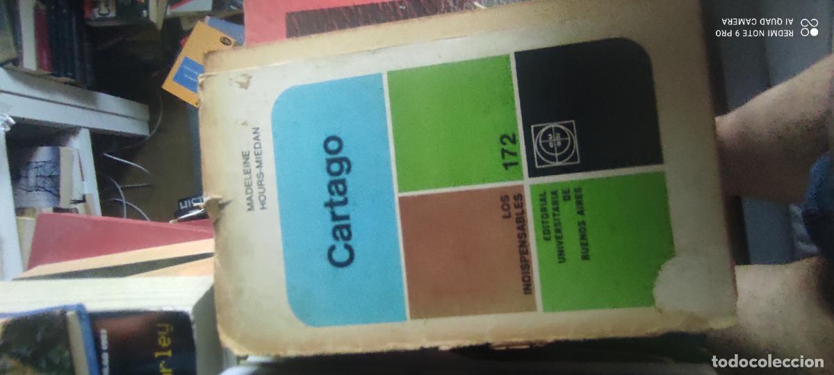 Libros de segunda mano: CARTAGO LOS INDISPENSABLES EDITORIAL UNIVERSITARIA DE BUENOS AIRES MADELEINE HOURS-MIEDAN
