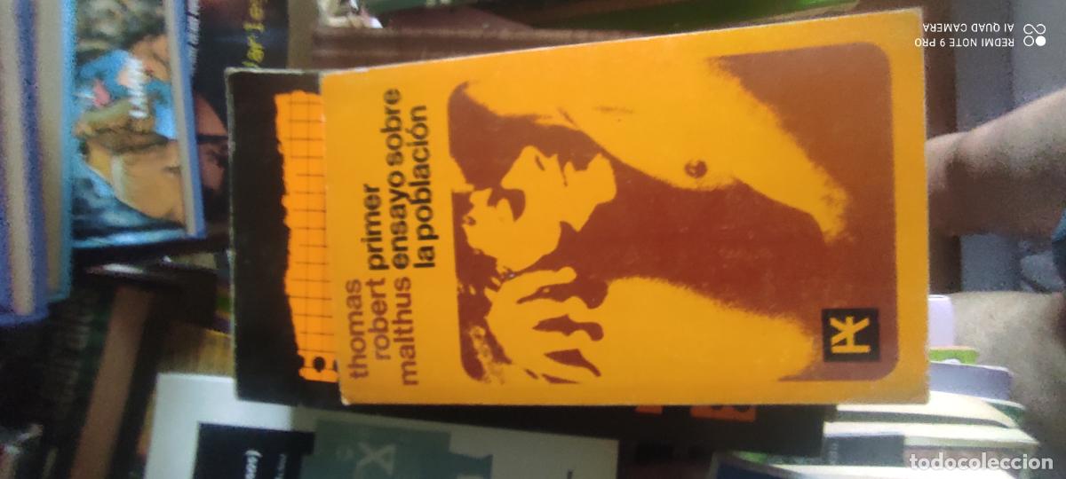 Libros de segunda mano: PRIMER ENSAYO SOBRE LA POBLACION, THOMAS ROBERT MALTHUS