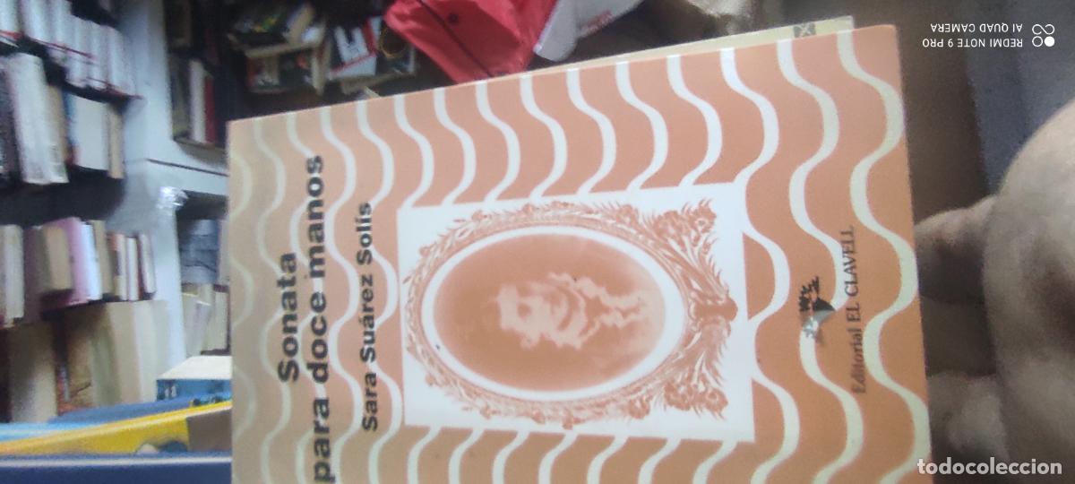 Libros de segunda mano: SONATA PARA DOCE MANOS &ndash; Sara Su&aacute;rez Sol&iacute;s (1996)