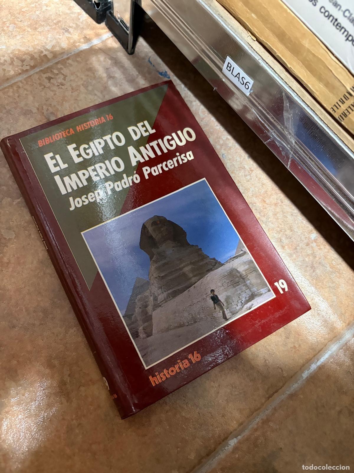 Libros de segunda mano: BLAS6 El Egipto del Imperio Antiguo Josep Padr&oacute; Parcerisa Historia 16
