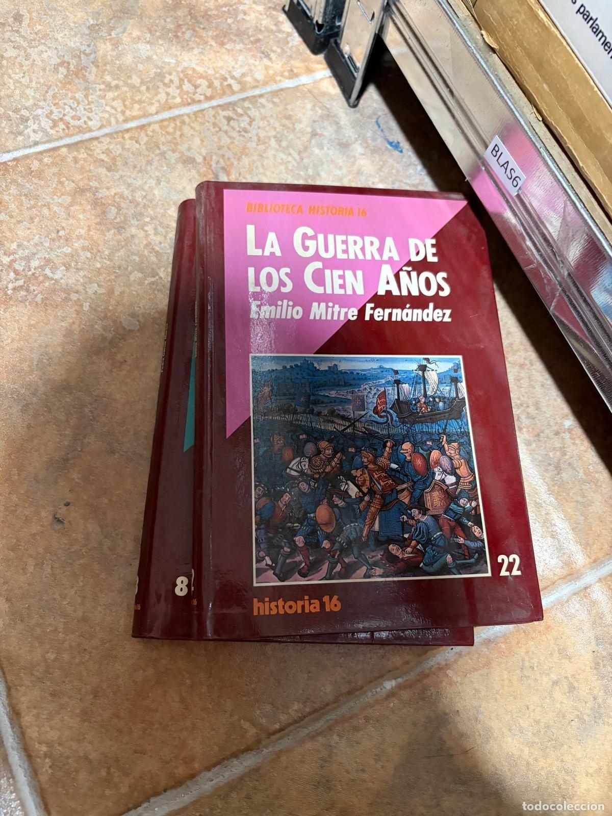 Libros de segunda mano: BLAS6 La guerra de los cien a&ntilde;os Emilio Mitre Fern&aacute;ndez Historia 16