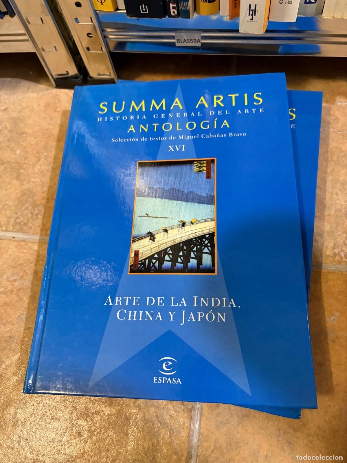 Libros de segunda mano: BLAS59A Summa Artis Antolog&iacute;a XVI Arte de la India China y Jap&oacute;n Espasa