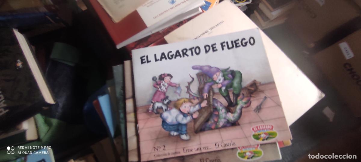 Libri di seconda mano: COLECCION DE CUENTOS. EL CASER&Iacute;O. 1989. EL LAGARTO DE FUERGO. NUM 1