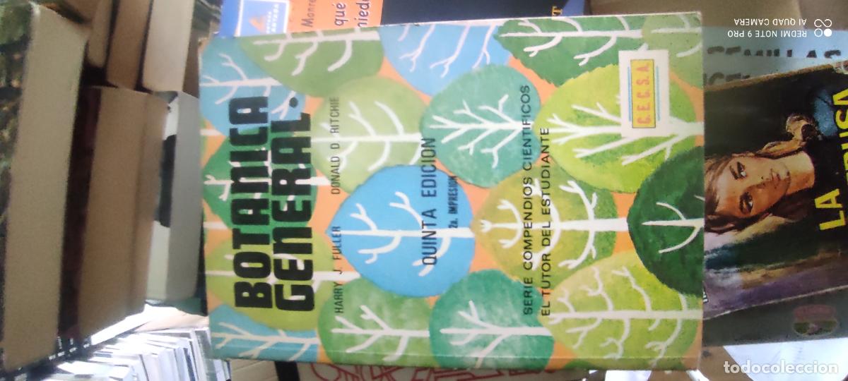 Libros de segunda mano: Bot&aacute;nica General.... l