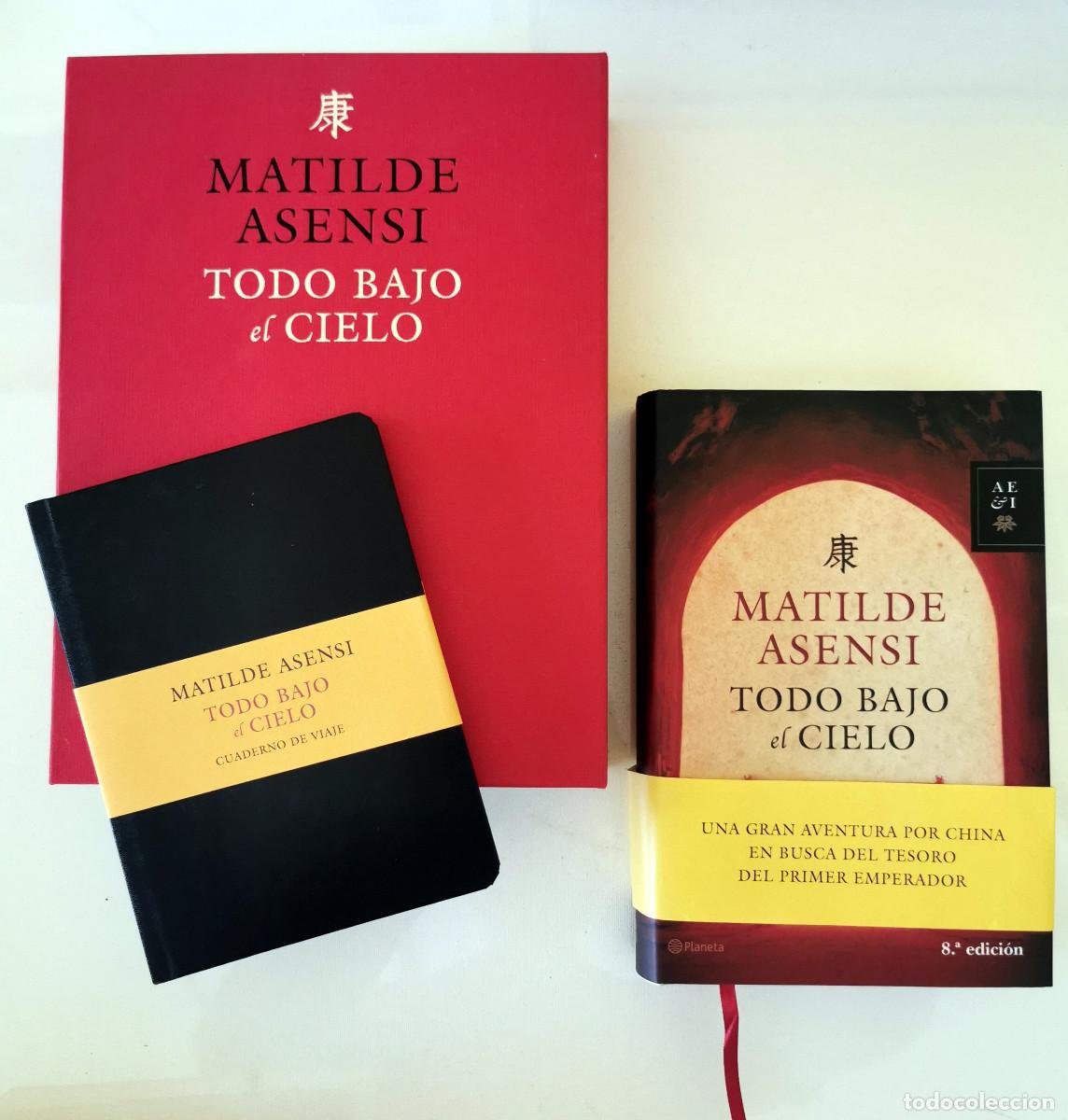 Libros de segunda mano: Edici&oacute;n especial en estuche de Matilde Asensi. Todo bajo el cielo Incluye un cuaderno de viaje