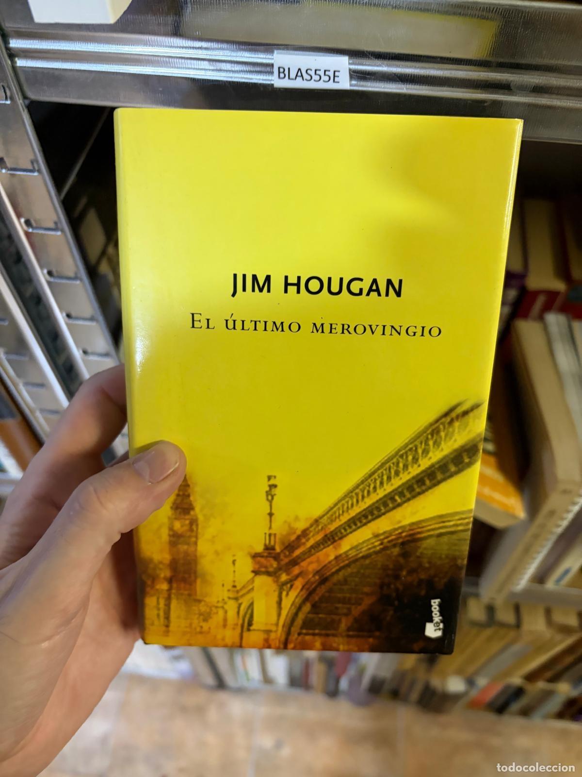 Libros de segunda mano: BLAS55E El &uacute;ltimo merovingio Jim Hougan Booket