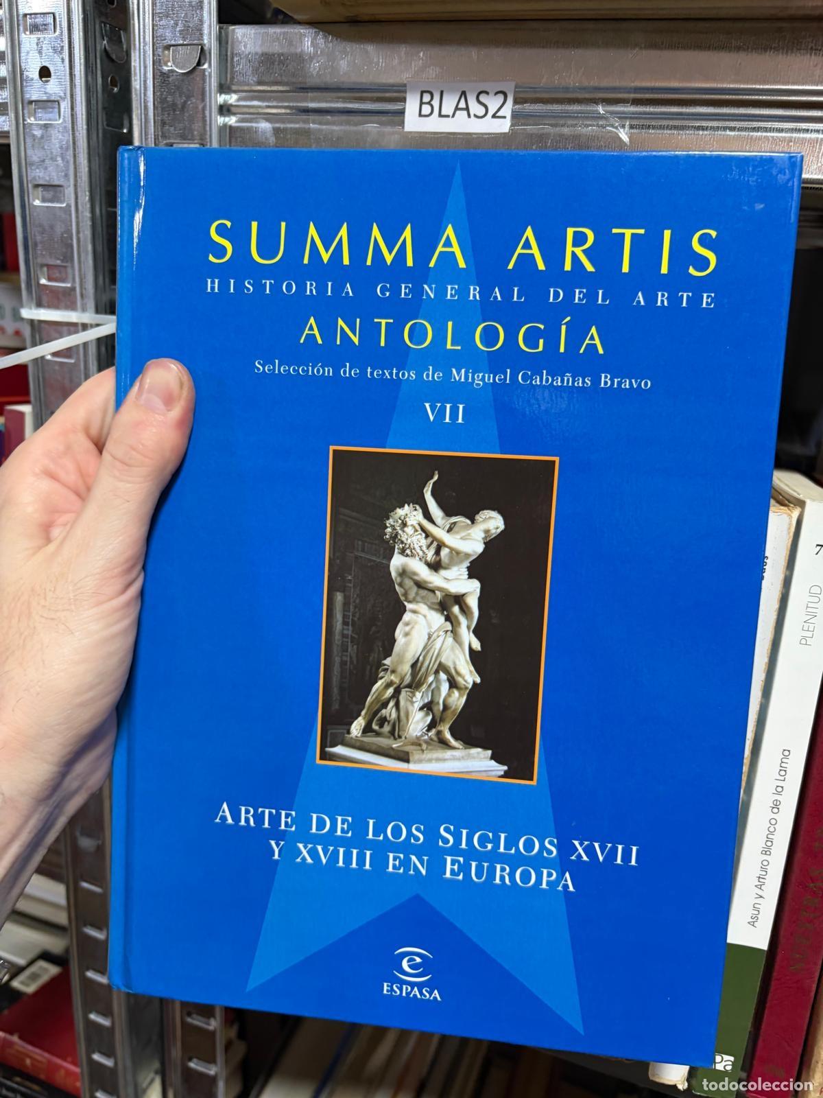 Libros de segunda mano: BLAS2 Summa Artis Antolog&iacute;a VII Miguel Caba&ntilde;as Bravo Espasa