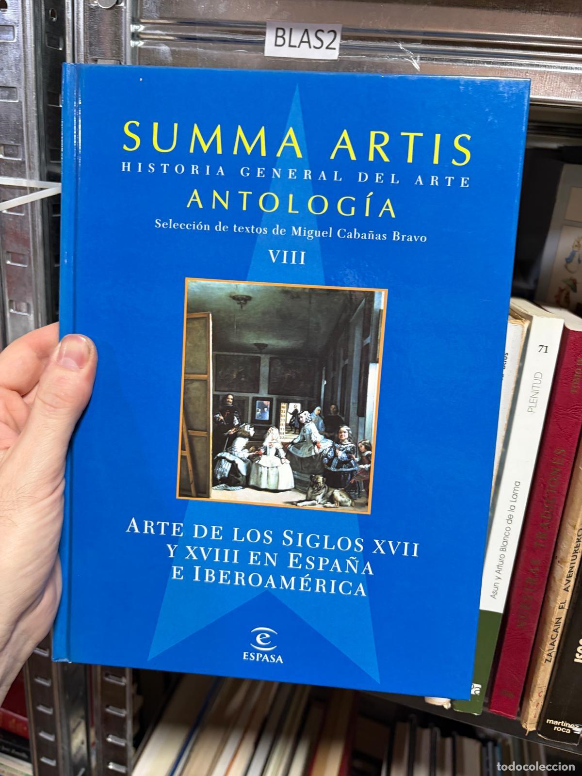 Libros de segunda mano: BLAS2 Summa Artis Antolog&iacute;a VIII Miguel Caba&ntilde;as Bravo Espasa