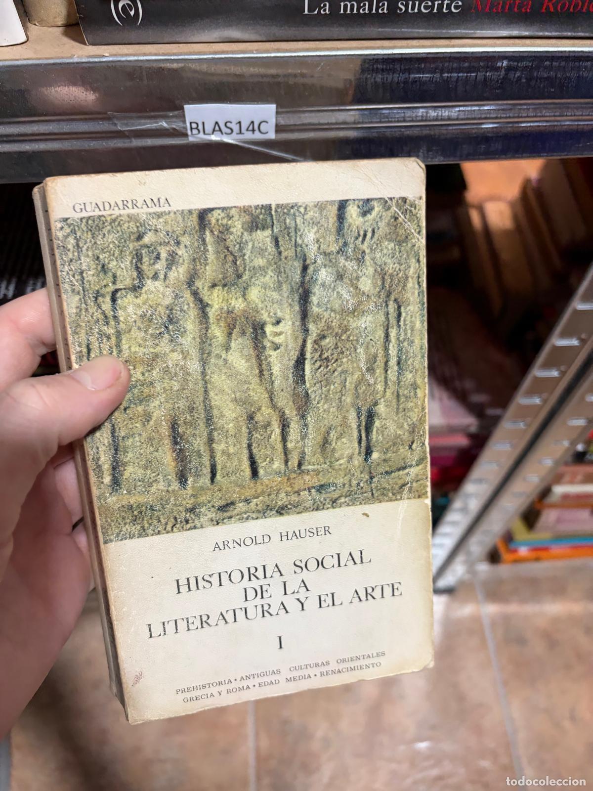 Libros de segunda mano: BLAS14C Historia social de la literatura y el arte I Arnold Hauser Guadarrama