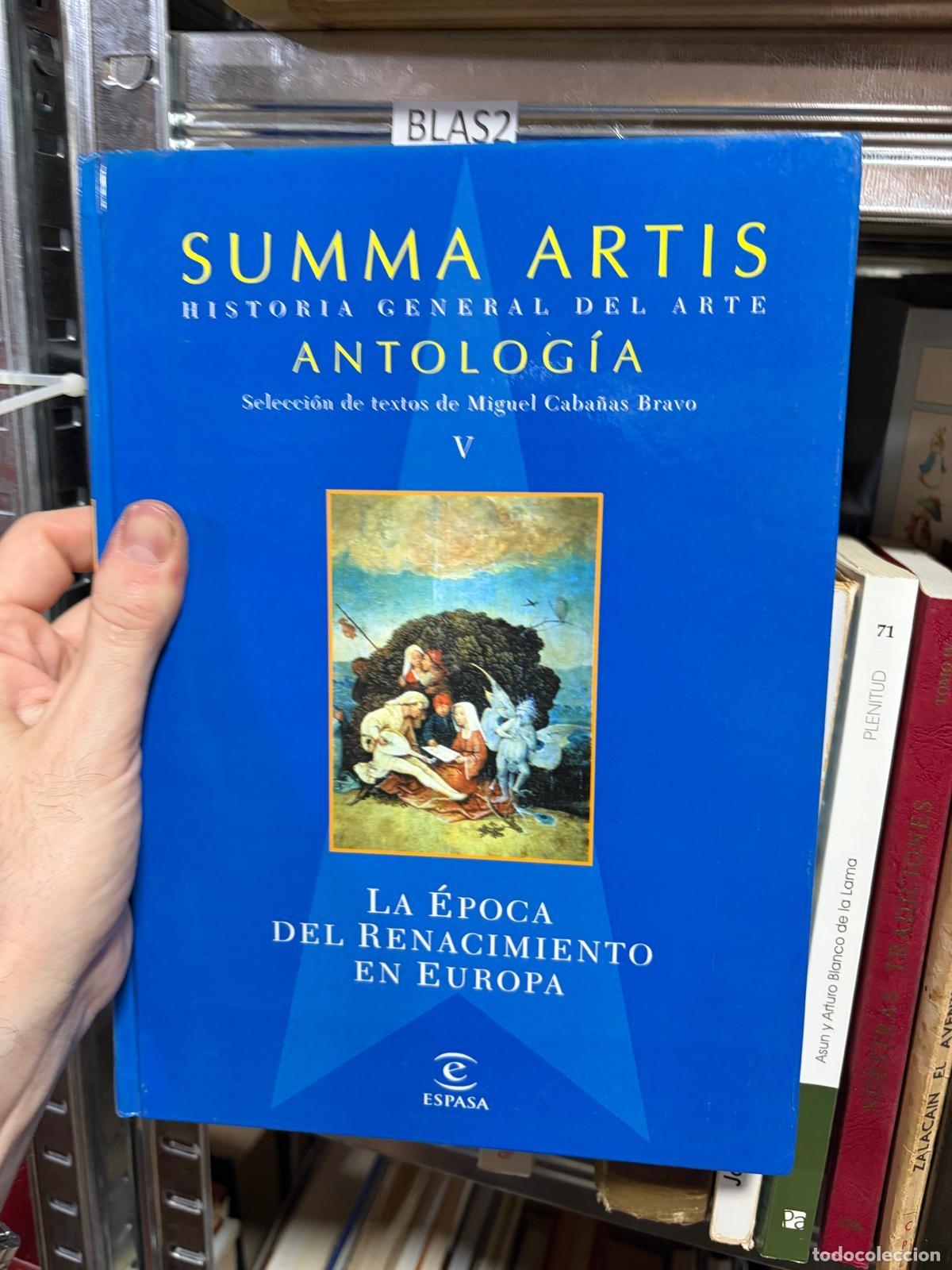 Libros de segunda mano: BLAS2 Summa Artis Antolog&iacute;a V Miguel Caba&ntilde;as Bravo Espasa